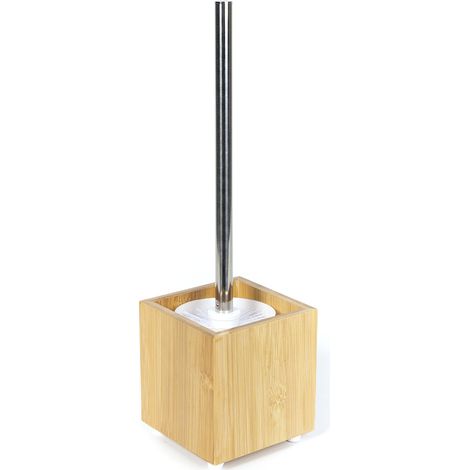 Pot à balai brosse wc couleur bambou