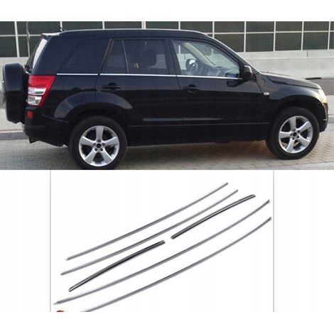 Profili cromati dei finestrini - Suzuki Grand Vitara (1/5)