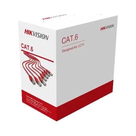 Cavo di rete Hikvision Schermato U/Utp Cat6 305m Blu [DS-1LN6UEL3]
