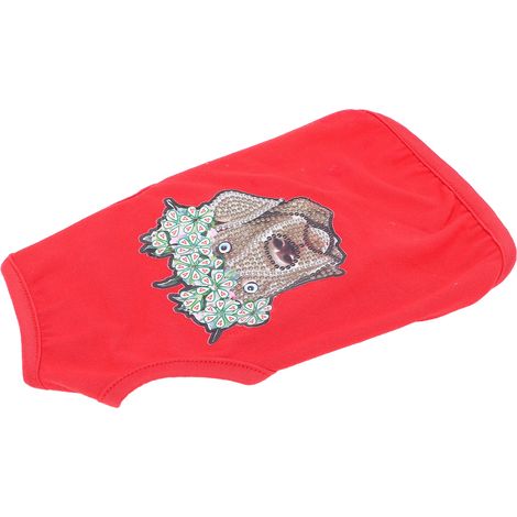 T-shirt pour Chien Strass - Vêtement Respirant et Léger pour Chien (1/5)