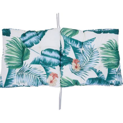 Outdoor Hawaiian Style One-piece Waterproof Sunscreen Thickened Chair Cushion 106cm W x 53cm D (1/5)