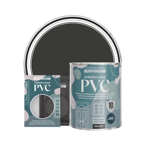 Peinture pour PVC, Finition Brillante - Magie noire (1/2)