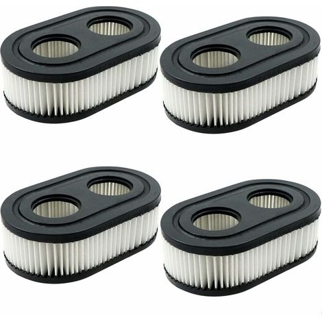 Filtre À Air Tondeuse - 110 X 67 X 35 Mm - Compatible Briggs Stratton 798452 593260 5432K - Lot De 4 (1/5)