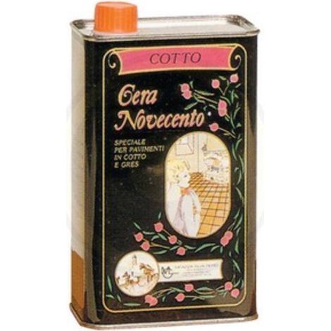 6 x COTTO NOVECENTO CERA LIQUIDA NEUTRA 1 L
