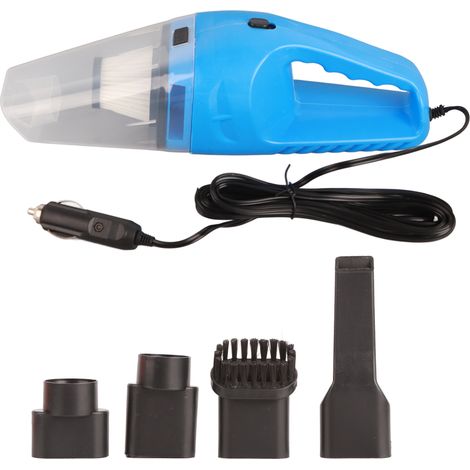 Aspirateur de voiture professionnel portable haute puissance avec fil, bleu (1/5)