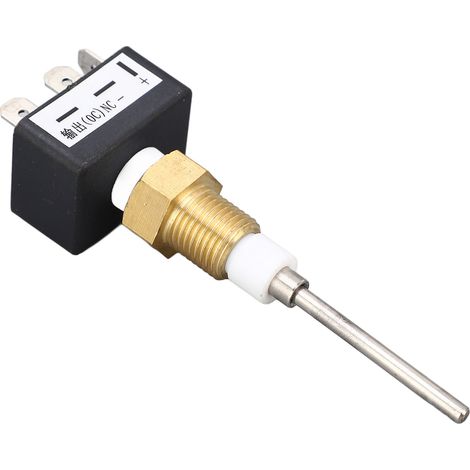 Capteur de niveau d'eau avec alarme, sonde de liquide pour générateur diesel, filetage 1/4NPT, 5-35VDC (1/5)