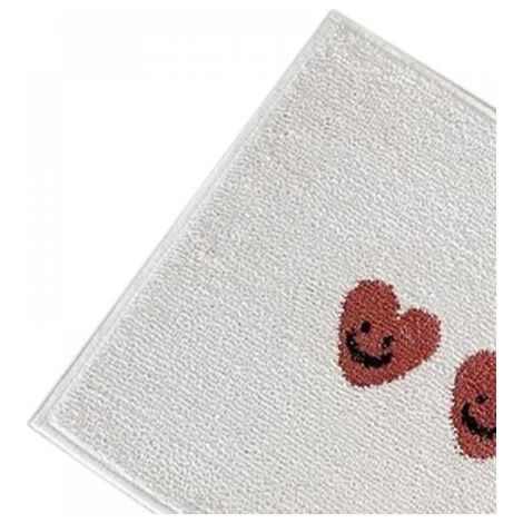Tapis de porte de salle de bain antidérapant en PVC souple respectueux de l'environnement Tapis de sol carré 40x120cm (1/4)