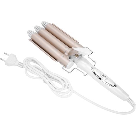 Fer à boucler électrique céramique 25mm avec technologie tourmaline, prise UE 220V pour boucles parfaites (1/5)