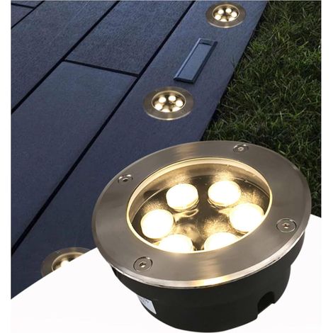 Lampes LED encastrées luminaire souterrain lampe paysage 85 265 projecteur (1/5)
