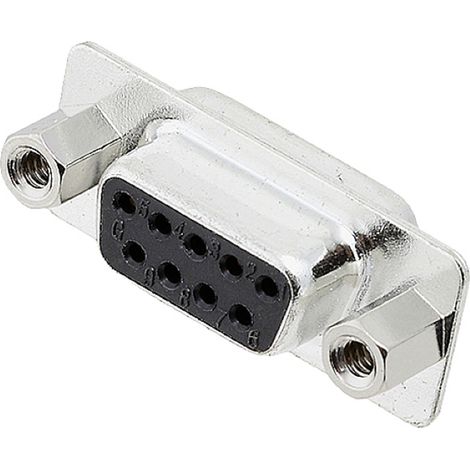 encitech DB09-SS-J 2101-0182-11 D-SUB Buchsenleiste 180 ° Polzahl: 9 Lötkelch 1 St. Tray (1/3)