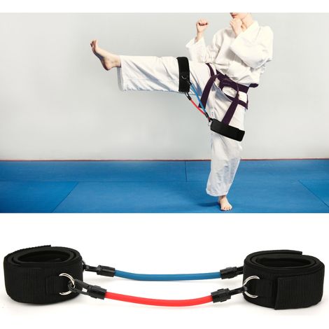 Bande Élastique d'Entraînement Anti-Glisse pour Musculation Jambe et Arts Martiaux Taekwondo (Lot de 1)