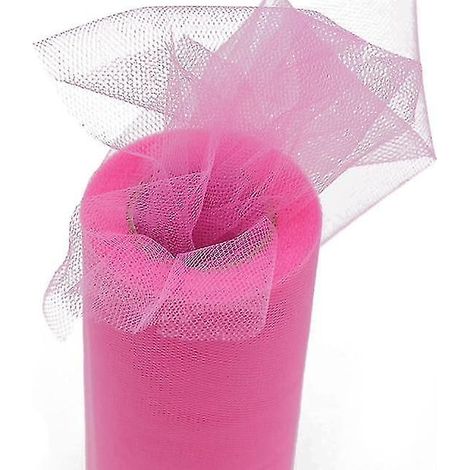 Rouleau de tulle en tissu, bobine de tissu, tutu, fête, baby shower, anniversaire, châle, mariage - COULEUR 47 (1/4)