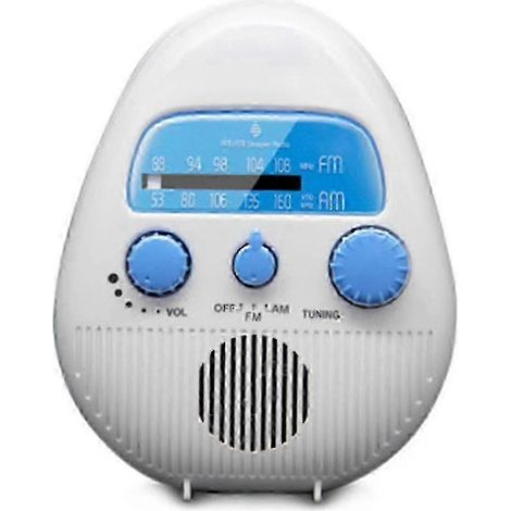 Radio de douche pour salle de bain avec conception étanche et contrôle du volume réglable (1/5)