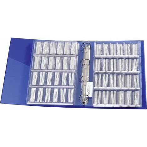 NOVA by Linecard 419634 Assortimento di resistenze a film SMD 0805 1 % 30 pz.