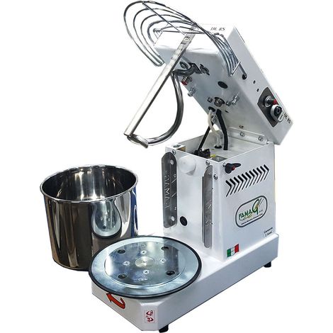 Impastatrice a Spirale Ribaltabile Vasca Estraibile 8Kg 350W Famag IM 8S 10 Velocità
