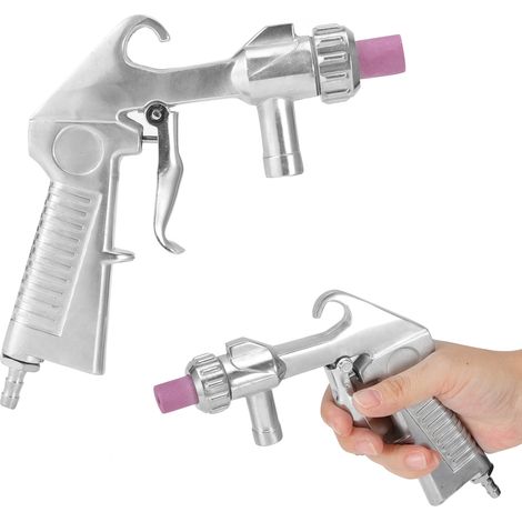 Sableuse pneumatique portative pour le sablage abrasif et le décapage de la rouille (1/5)