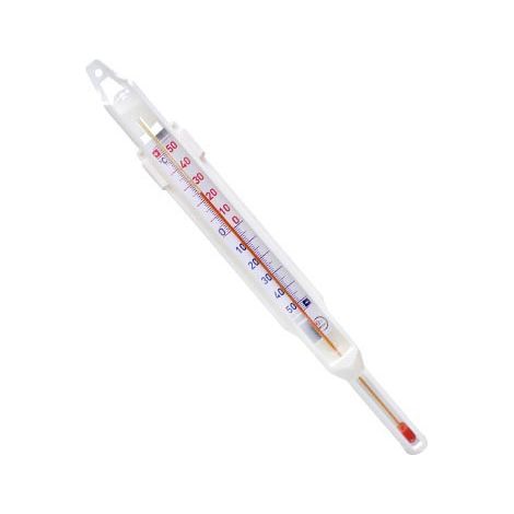 Thermomètre Verre -50°C /+50 °C avec Gaine de Protection - L2G