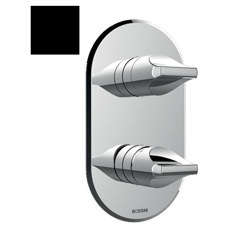 Partie externe pour mitigeur monocommande universel noir mat Apice - Bossini Z00501073