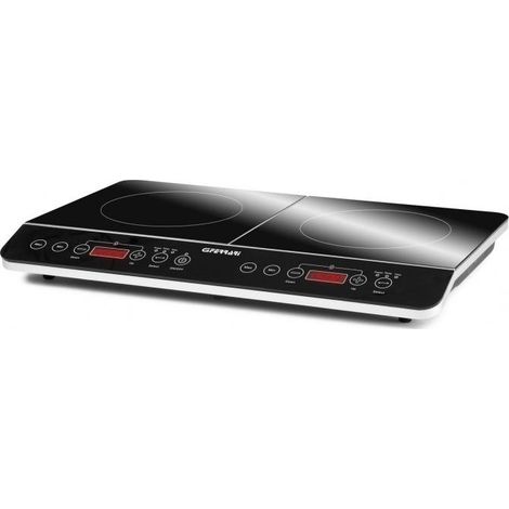 G3 Ferrari G10047 Hi-Tech Chef Induktionskochplatte Doppelter Timer 180 Minuten Leistung 3500 Watt Digitalanzeige Einstellbare Temperatur 60 cm