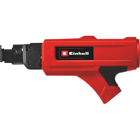 Original Einhell Magazinaufsatz für Trockenbauschrauber (zum Nachrüsten für Einhell Trockenbauschrauber, für 25 - 55 mm lange Schnellbauschrauben, inkl. Bit) (1/4)