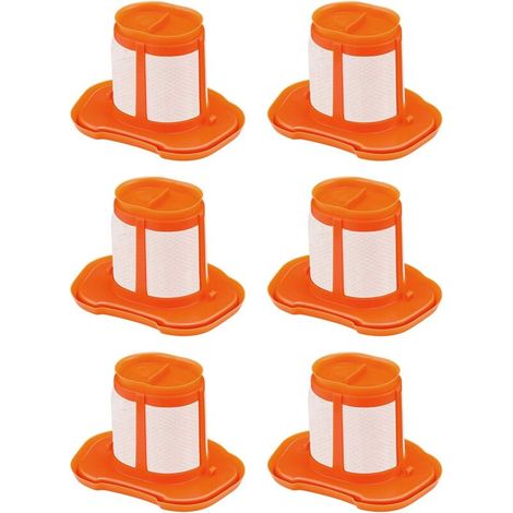 6 pièces Filtre pour Aspirateur Black Decker HHVKF10,Accessoire Pièces de rechange lavable (1/5)