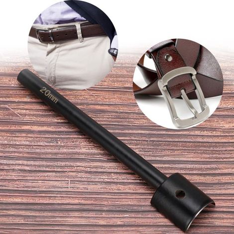 Poinçon demi-cercle pour cuir, outil de coupe d'angle (20 mm)