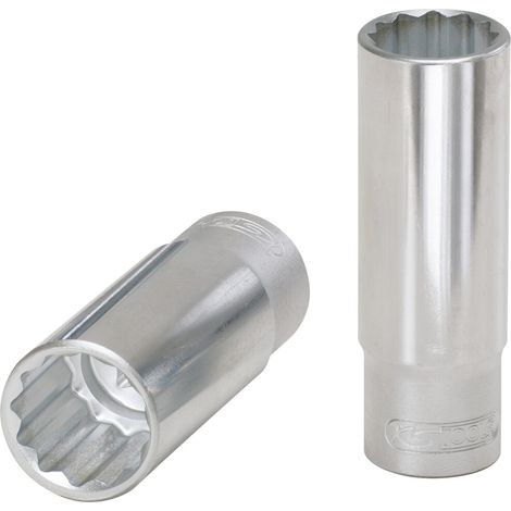 1/2" 12-kant-Stecknuss, lang, 10mm (1/4)