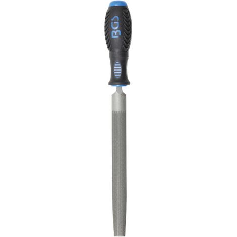 BGS  Lima  de  taller  media  caña  corte  3  200  mm  -  6555 (1/2)