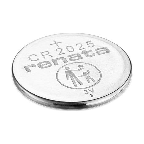 Renata / Swatch Group - Pile bouton lithium blister CR2025 RENATA 3V 160mAh (1/2)