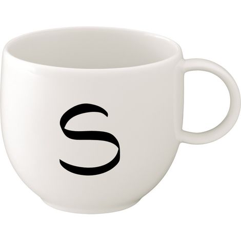 Villeroy & Boch Tasse mit S-Buchstaben