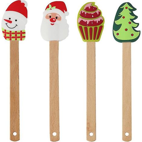 4 raclettes à beurre en silicone