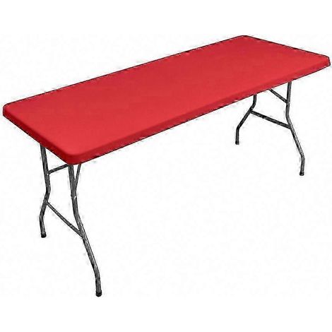 Nappe de Table Pliante Imperméable et Lavable, Protection de Table de Jardin Premium, Housse de Table Rectangulaire pour Pique-Nique et Terrasse (1/5)