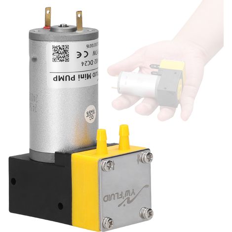 Pompe à membrane miniature YW02, aspirateur compact et puissant avec orientation réglable et durabilité inégalée. (1/4)