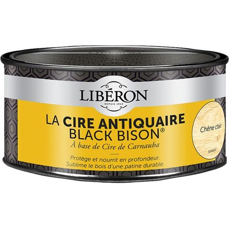 Cire Black Bison 500cc Chêne Clair - Liberon