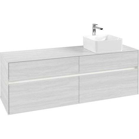 VB WTUS Collaro C051B0 1600x548x500mm avec cloche. 4 extraits WT re Bois Blanc
