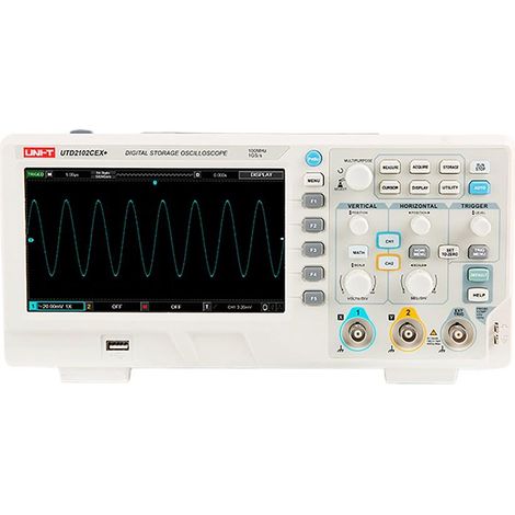 Uni-T UDT2202CEX+ Osciloscopio de alto rendimiento (1/3)