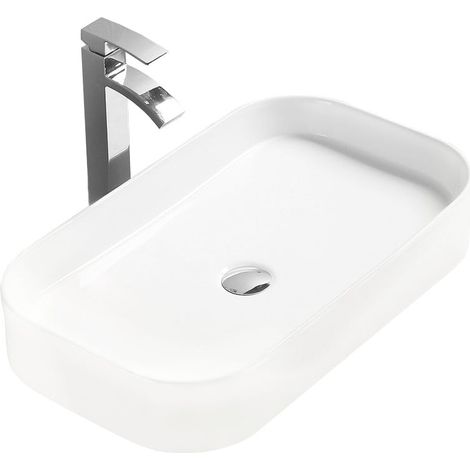 Mexen Alessia lavabo da appoggio 75 x 38 cm, bianco - 21577500