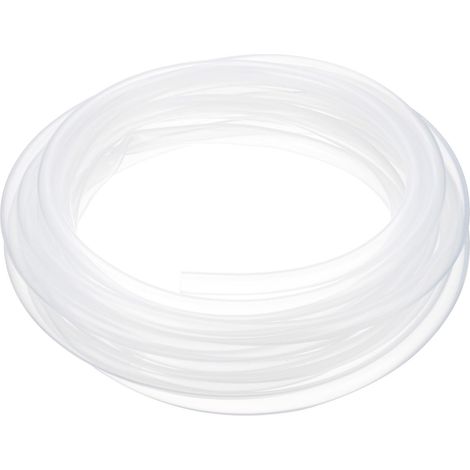 3/8" ID x 1/2" OD Tube en Silicone, 1 Rouleau 33ft Tuyau en Silicone Flexible Transparent pour le Brassage à Domicile Transfert d'Eau Air Liquide (1/5)