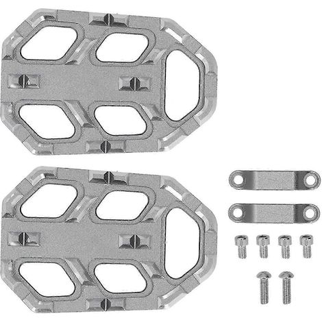 Une paire de repose-pieds larges compatibles avec les motos NC750X/NC750S/CB500X (1/4)