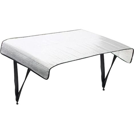 Housse de Protection pour Unité Extérieure de Climatisation, Bâche Imperméable et Anti-UV, Couverture Résistante aux Intempéries pour Climatiseur Split, 94.5 x 47 cm (1/4)