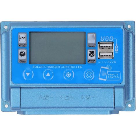 MPPT-Solarladeregler 12V 24V 36V 48V 60V Selbstadaption Dual-USB-Photovoltaikmodulregler