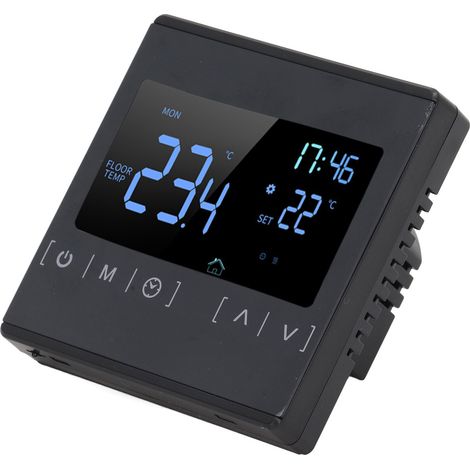 Intelligenter, programmierbarer digitaler Touchscreen-Thermostat für Sauna und Dampfbad, 85–250 V Wechselstrom, Temperaturregler für Zuhause (1/5)
