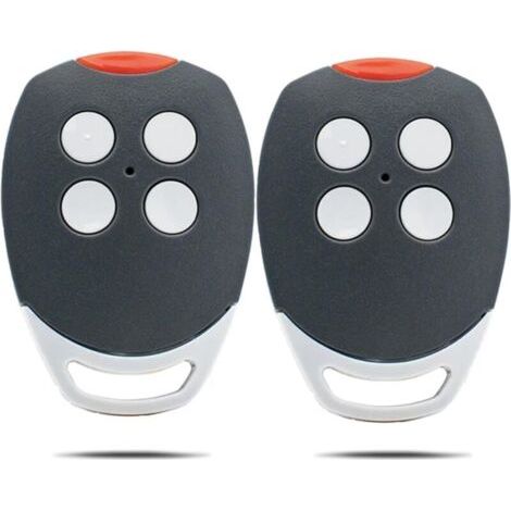 Juego de 2 mandos a distancia para puertas de garaje Ditec GOL4C, ZEN2C y ZEN4C.