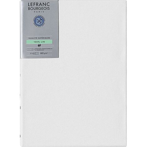Châssis pour peinture - LEFRANC BOURGEOIS - 6F 111205 - 100% lin - Résistant à l'humidité - Tension optimale (1/2)