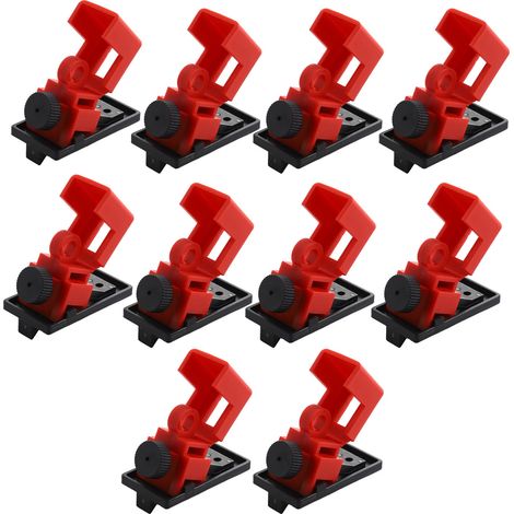 Ortviai Bloqueur de Disjoncteur Clamp - Boîtier de 10 Pièces pour Manettes ≤16.5mm