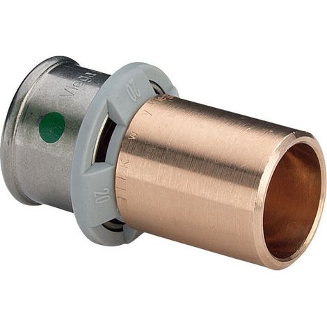 Viega Profipress Sanfix P-Einsteckstück, d1 40, d2 35 Rotguss Modell 2113, 566692 (1/2)
