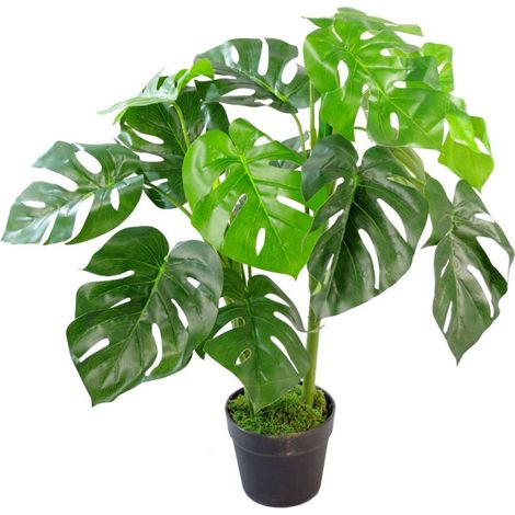 80cm Leaf realistic Artificial Monstera Cheese Plant