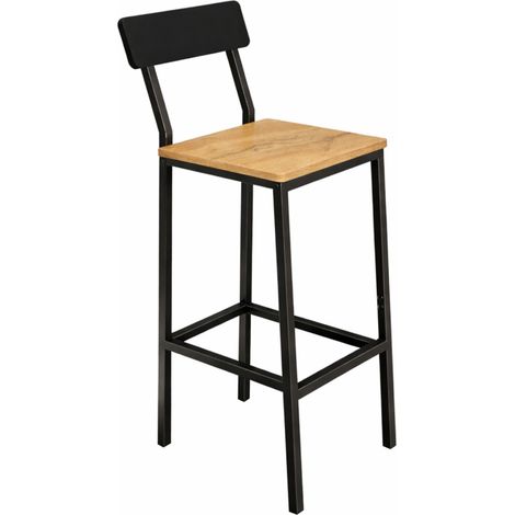Taburete de roble para cocina 30x40x90 I Begryf