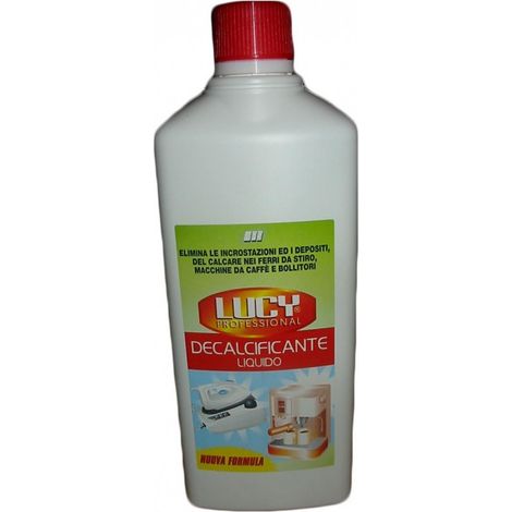 DECALCIFICANTE LIQUIDO FERRI DA STIRO E MACCHINE DEL CAFFE' 750ML LUCY