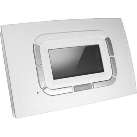 COMANDO CRONOTERMOSTATO WIRELESS PER RADIATORE A GAS MODELLO STRATOS MB ITALKERO - GIORNALIERO E SETTIMANALE - DIM. 140X90X32 MM  - ITE